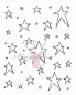 Preview: GRATIS! Magnolia Clingstempel Sterne Hintergrund Cling Stamp Star Background