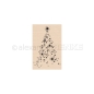 Preview: Alexandra Renke Holzstempel "Sternenbaum" 5.3x8.3cm