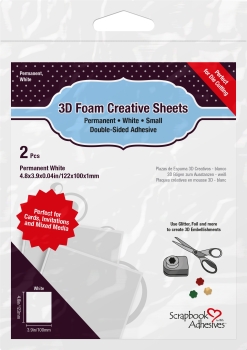 Scrapbook Adhesives 3D Klebebogen Foam Creative Sheets