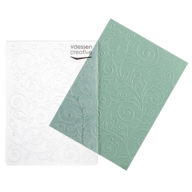 Preview: Vaessen Creative Prägeschablone Weinreben 10.5x14.5cm