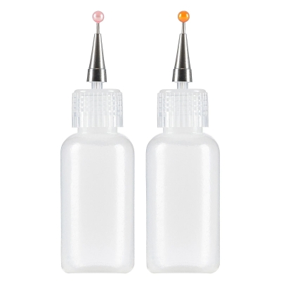 Vaessen Creative Applicatorenflaschen mit feiner Spitze 0.7mm 14ml 2 Stück