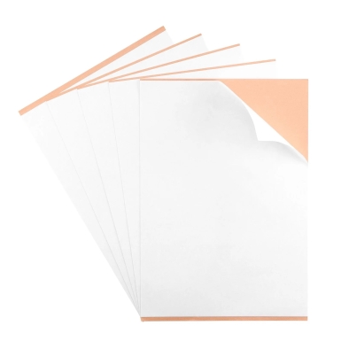 Vaessen Creative Doppelseitig klebende Blätter A4 - 5 Bogen