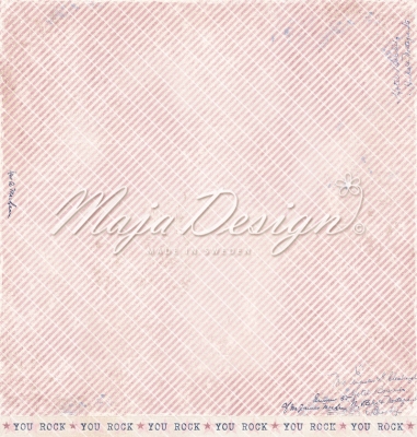 Maja Design Papier Denim & Girls Snapshots Girls in Jeans 12x12"