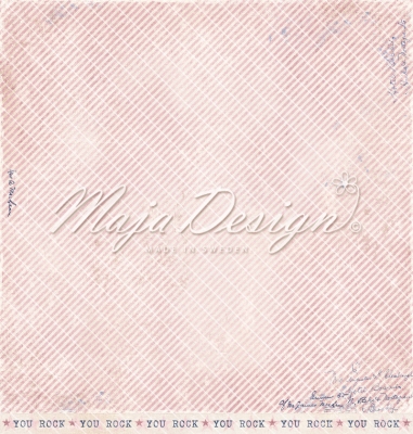 GRATIS! Maja Design Papier Denim & Girls Snapshots Girls in Jeans 12x12"