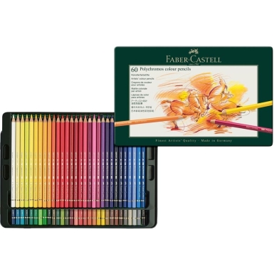 Preview: Faber-Castell Polychromos Farbstifte 60er Set PRE-ORDER Lieferbar ab 17.02.2026