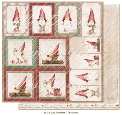 Maja Design Traditional Christmas Die Cuts 12x12