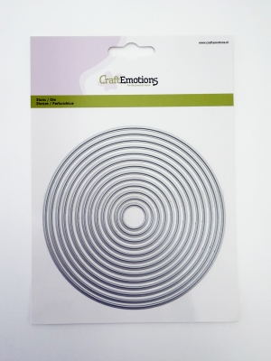 CraftEmotions Stanzschablonen Kreise 1.7-13.0cm