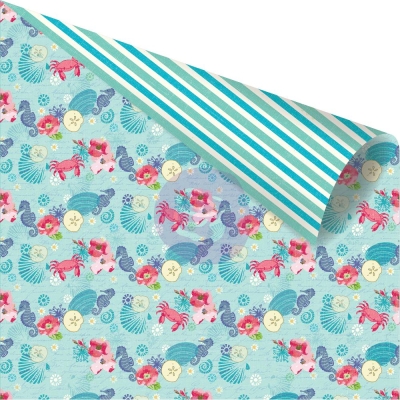 Prima Marketing Papier Mermaid Kisses Sea Friends Paper 12x12"