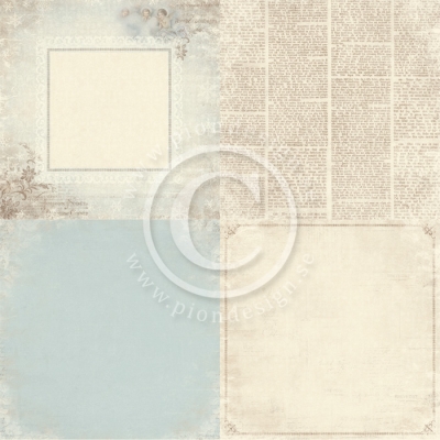Pion Design Papier Silent Night Guardian angels 12x12"