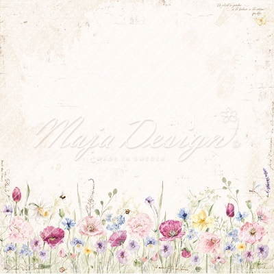 Maja Design Papier Spring Garden Flower Bed 12x12"