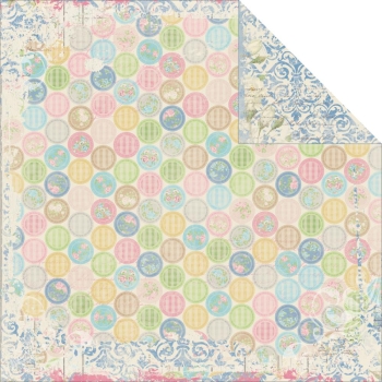 GRATIS! Bo Bunny Papier Prairie Chic Dot 12x12"