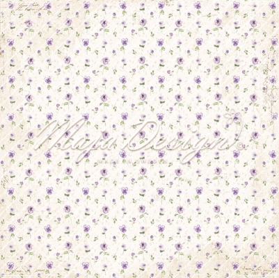 Maja Design Papier Spring Garden Violets 12x12"