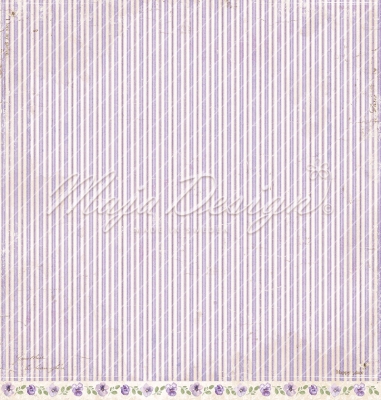 Maja Design Papier Spring Garden Violets 12x12"
