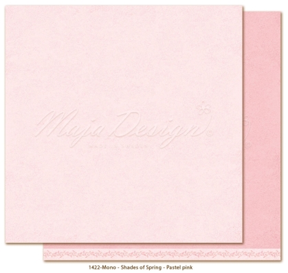 Maja Design Monochromes Shades of Spring Garden Pastel Pink 12x12"