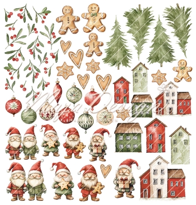 Preview: Maja Design Papierpack Christmas Wish Collection 12x12