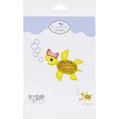 GRATIS! Elizabeth Craft Designs Stanzschablonenset Sea Turtle