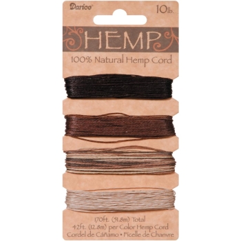 Darice Schnüre Natural Hemp Cord 4x12.8m