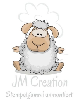 JM-Creation - Stempelgummi unmontiert Schaf Schrulli