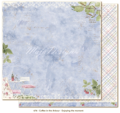 Maja Design Papier Coffee in the Arbour Enjoying the moment 12x12"