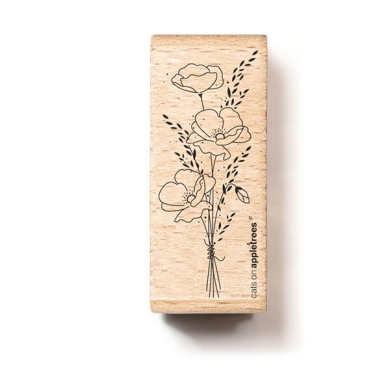 Preview: Cats on appletrees Holzstempel Blumenstrauss 2.2x5.5 PRE-ORDER Lieferbar ab 23.04.2026