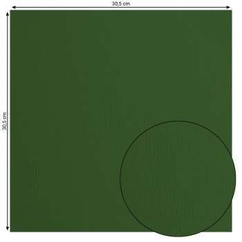 Vaessen Creative Florence Cardstock Texture Pine 12x12"
