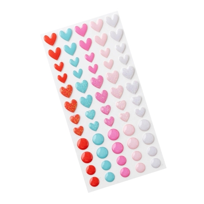American Crafts Enamel Stickers Cutie Pie