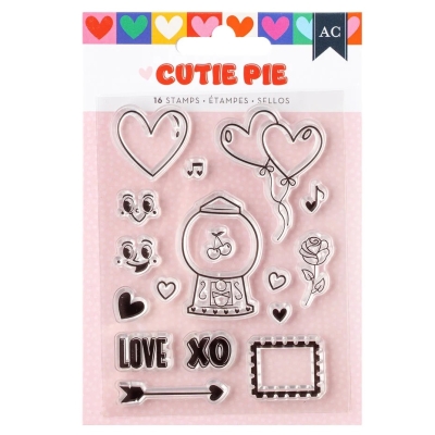 American Crafts Clearstempel Cutie Pie