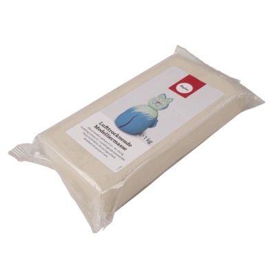 Rayher Lufttrocknende Modelliermasse weiss 1kg
