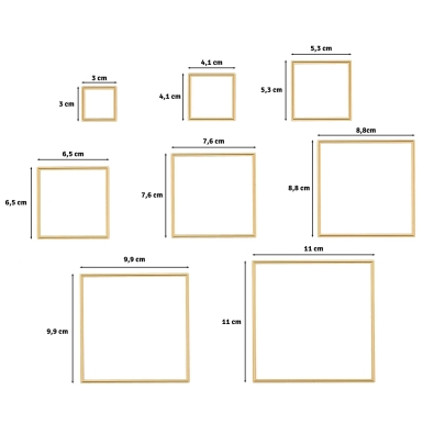 Preview: Vaessen Creative Stanzformen Quadrate