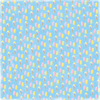 GRATIS! Maja Design Papier Sommartider Massor Med Glass 12x12"