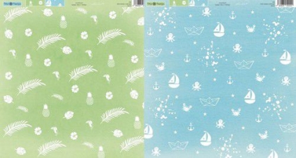 Dini Design Papier Meeres-Dschungel 12x12"