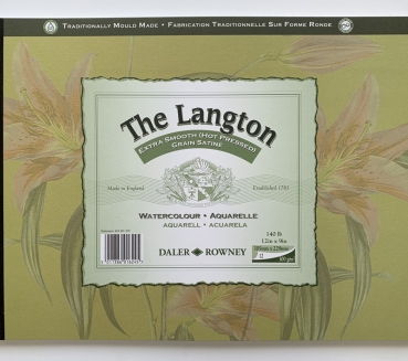 The Langton Aquarellpapier extra smooth (Hot pressed)