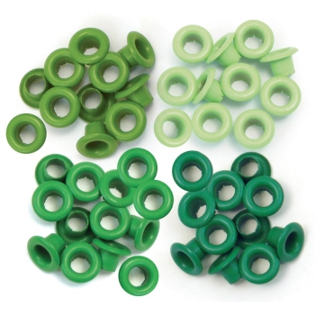 We R Makers Oesen Standard Eyelets Grün 60 Stück