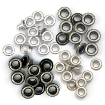 We R Makers Oesen Standard Eyelets Cool Metal 60 Stück
