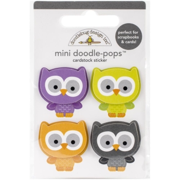 Doodlebug Design - Mini doodle-pops lil' owls