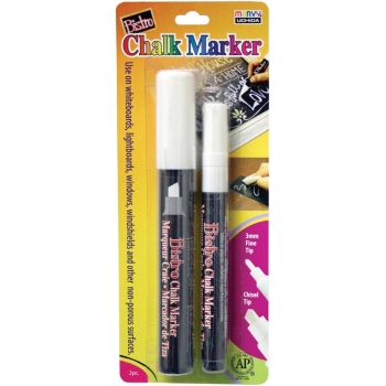 Uchida Bistro Chalk Marker Set White 2 Stück