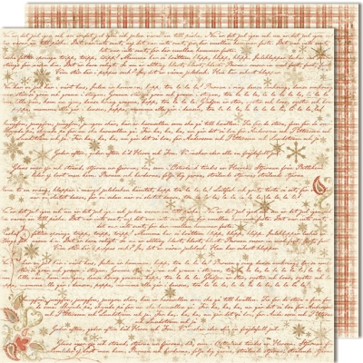 Maja Design Papier Vintage Winter Christmas Carols 12x12" (5 Bogen)