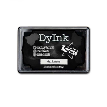 Kulricke Stempelkissen schwarz darkness 9.5x6.3cm
