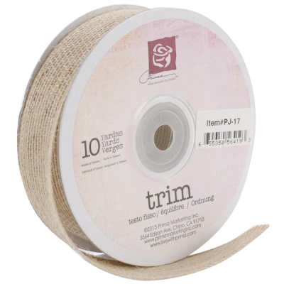 Prima Marketing Juteband Engraver Fiber Trim 1m
