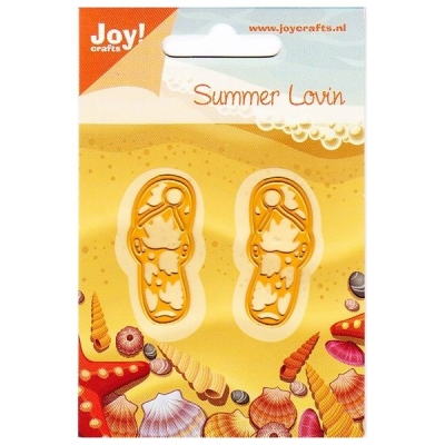 GRATIS! Joy! Crafts Stanzschablonen Summer Lovin Flip Flops Dies