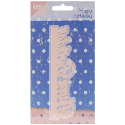 Joy! Crafts Stanzschablone Happy Birthday Edge Die