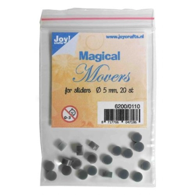 GRATIS! Joy! Crafts Magical Movers for Sliders 5mm 20 Stück