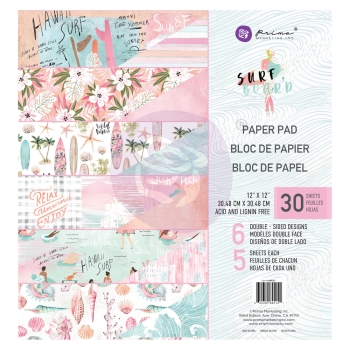 Prima Marketing Papierblock Surfboard Paper Pad 12x12" 24 Blatt