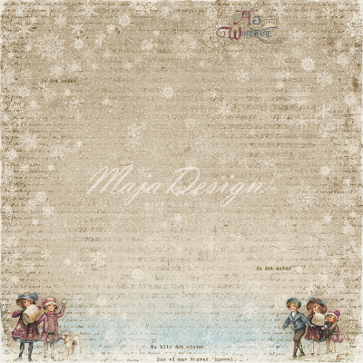 Maja Design Papier Vintage Frost Basics 1st of December 12x12"