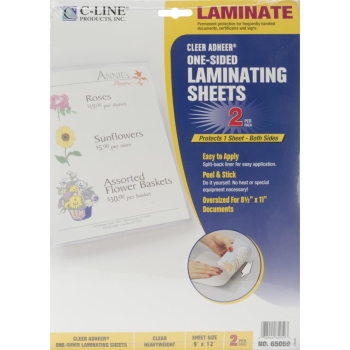 C-Line - Laminierfolie Clear Laminating Sheets 9x12" 2 Stück