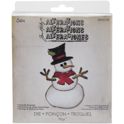 Sizzix Alterations Bigz Die Assembly Snowman