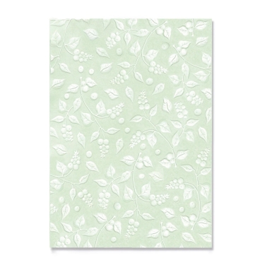 Sizzix 3D Textured Impressions Embossing Folder Snowberry A5 PRE-ORDER Lieferbar ab 02.12.2025