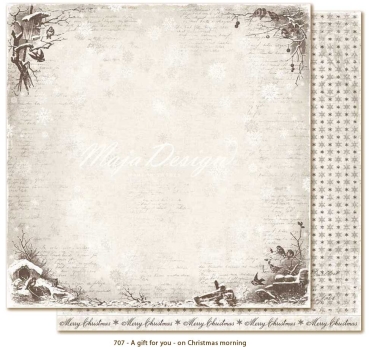 Maja Design Papier A Gift for You On Christmas Morning 12x12"