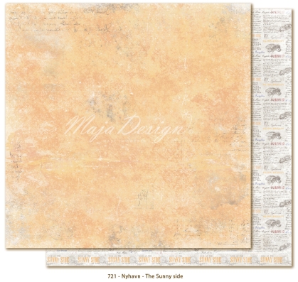 GRATIS! Maja Design Nyhavn The Sunny Side Scrapbookingpapier 12x12"