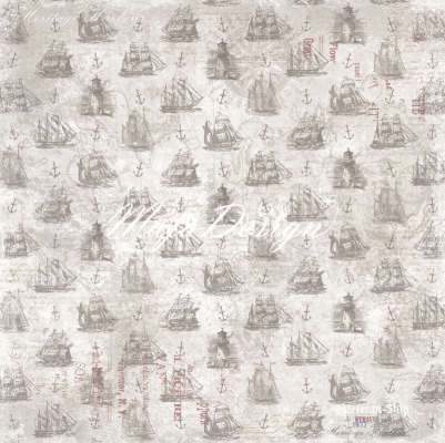 Maja Design Papier Nyhavn Veteran ships 12x12"